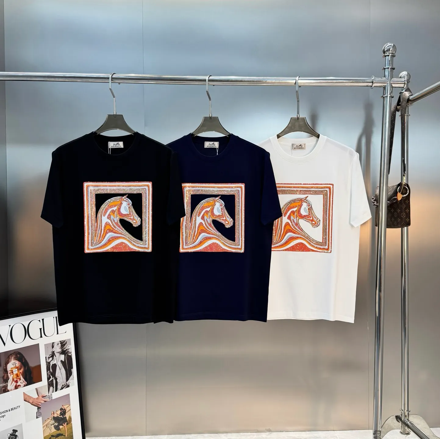 ⚜️HERMES 26s New Arrival T . Series ， 190g ， . ！ ！ . ， ！ ， ！ ！ ：Black.White.Dark Blue.Sizes：M-3XL ！（S 4XL ）175/145 XL